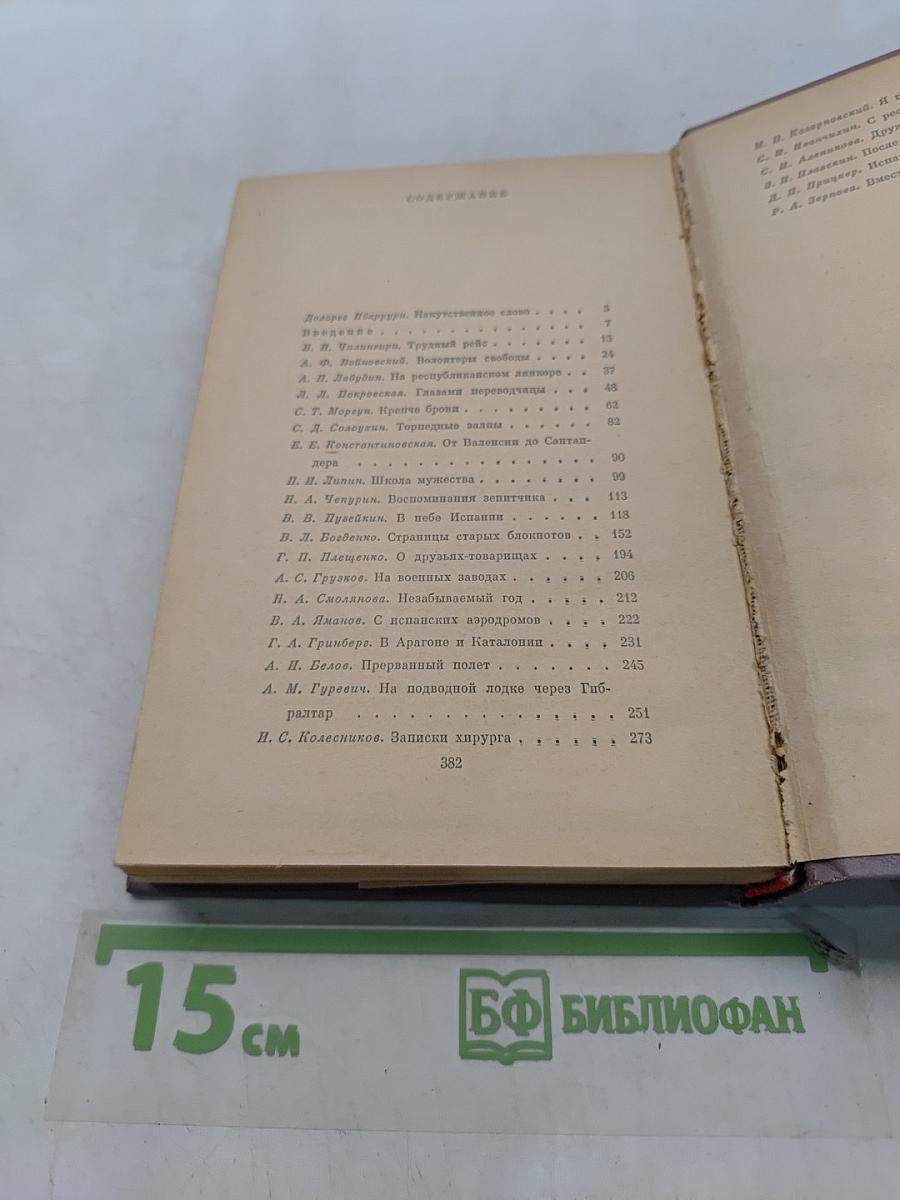 Ленинградцы в Испании