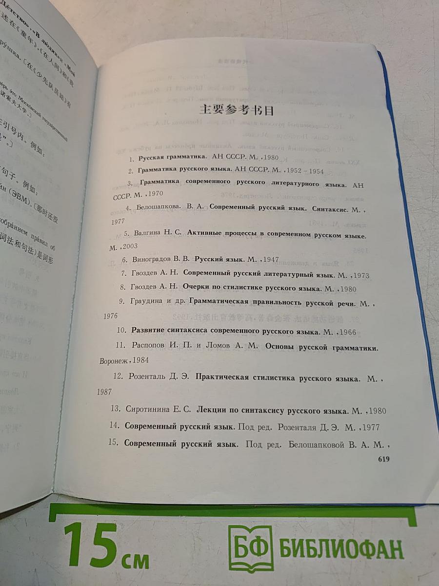 Современная грамматика русского языка