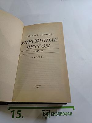 Унесенные ветром. Том 1