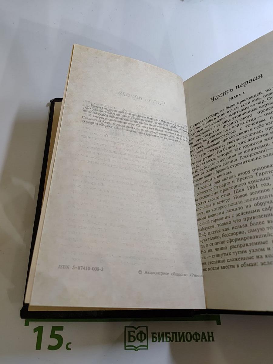 Унесенные ветром. Том 1