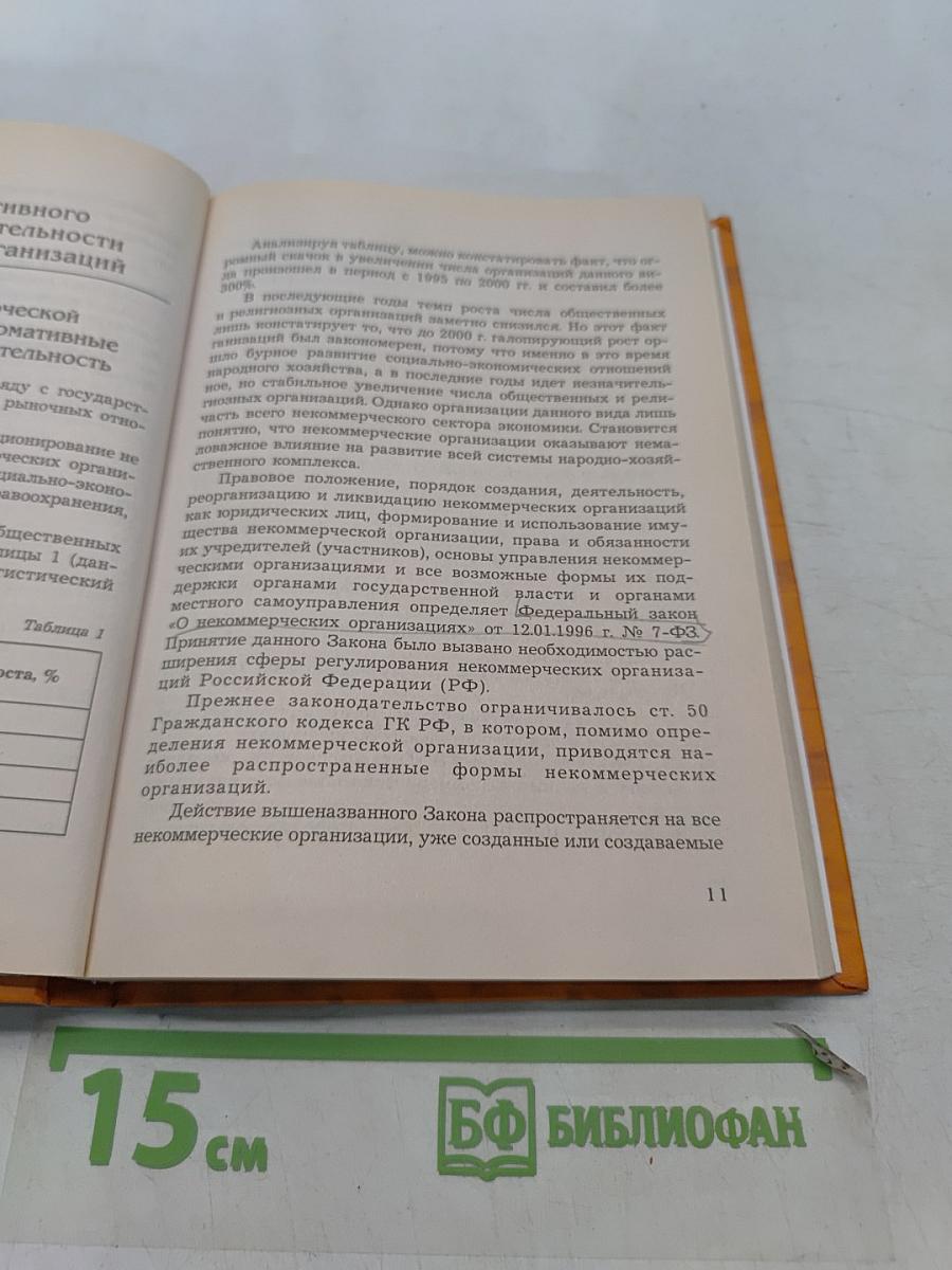 Бухгалтерский учет в некоммерческих организациях