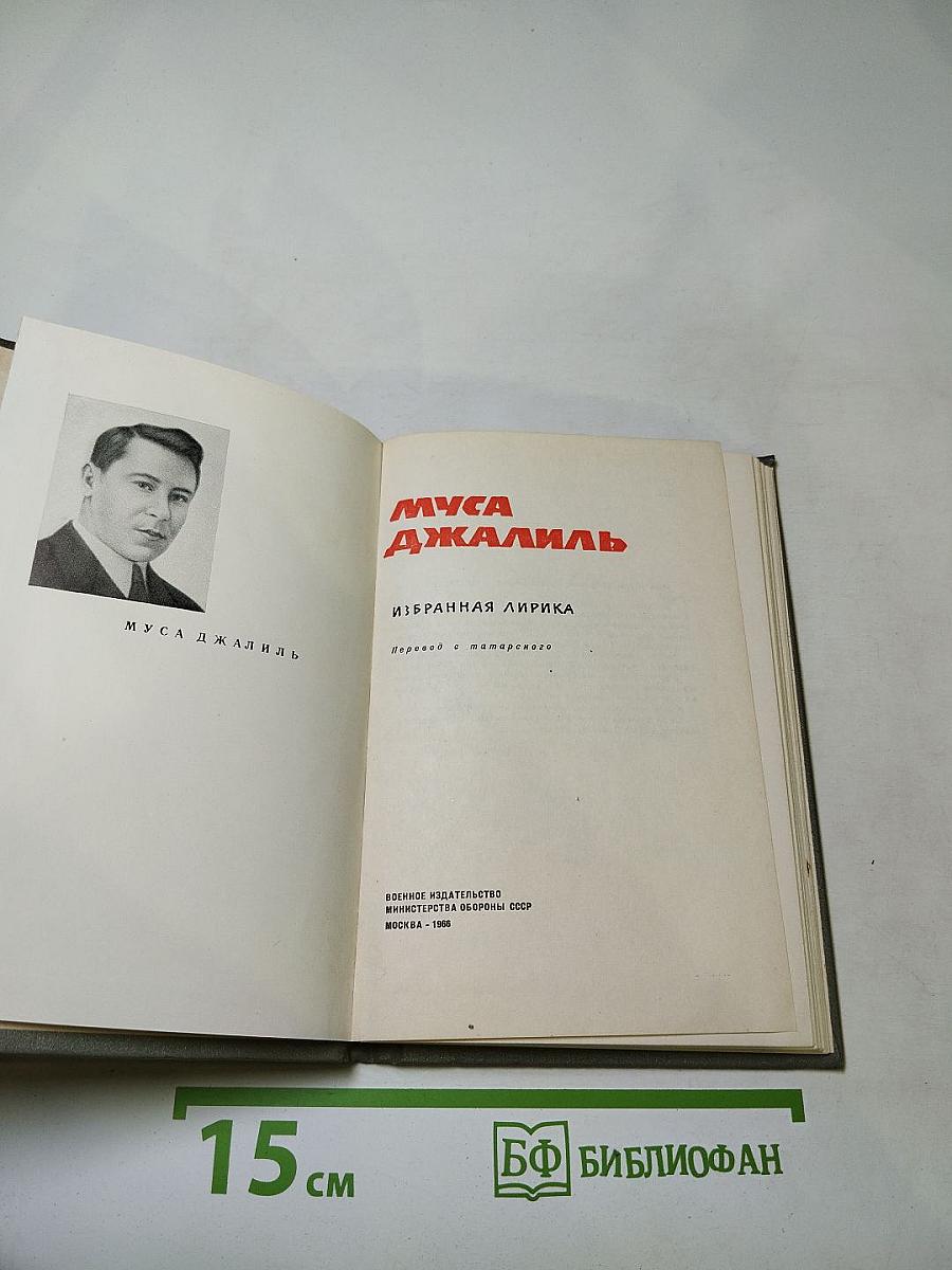 Избранная лирика