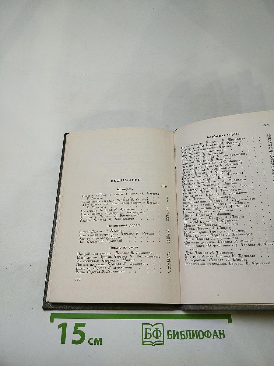 Избранная лирика