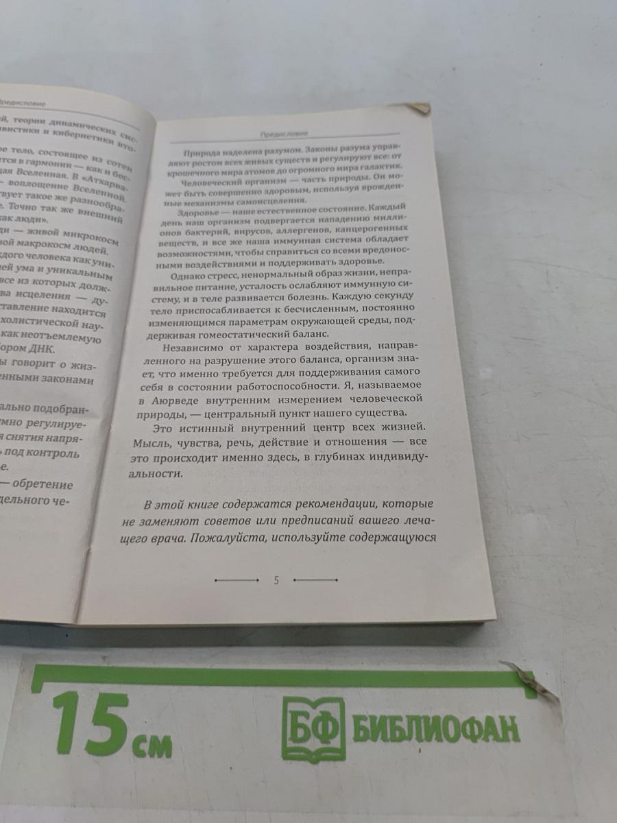 Аюрведа. Гармония тела, души и ума