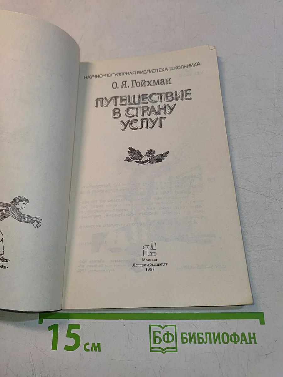 Путешествие в страну услуг