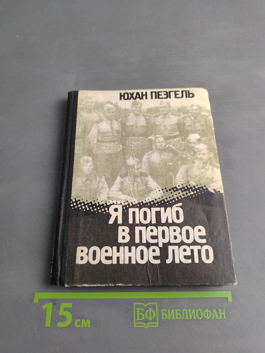 Я погиб в первое военное лето