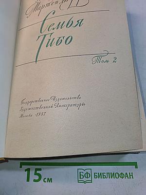 Семья Тибо. Том 2