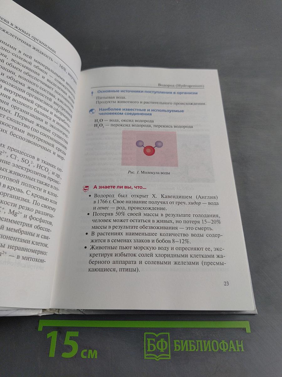Таблица Менделеева в живых организмах
