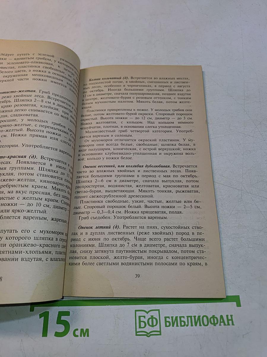 Делайте это правильно. Справочник грибника