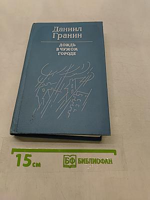 Дождь в чужом городе