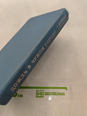 Дождь в чужом городе