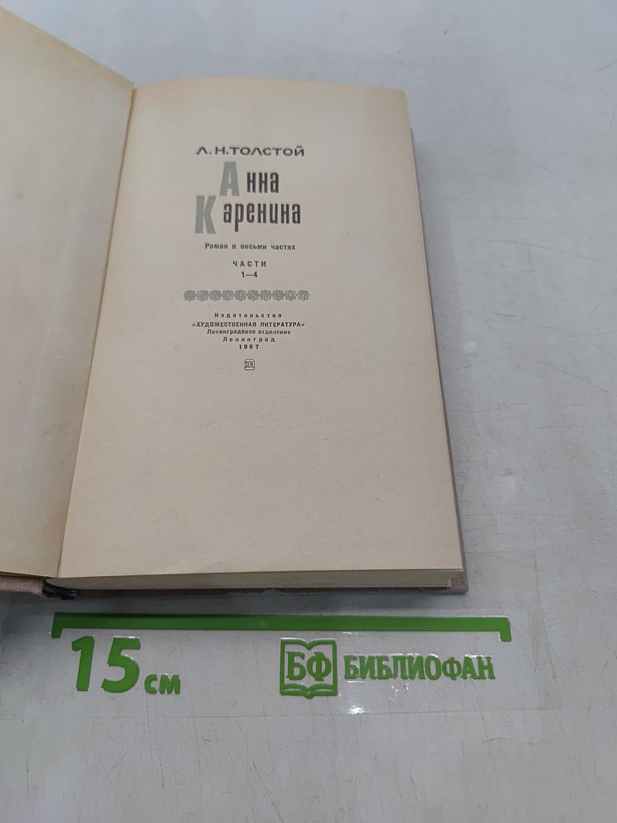 Анна Каренина. Часть 1-4