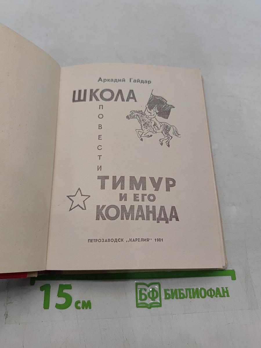 Школа. Тимур и его команда