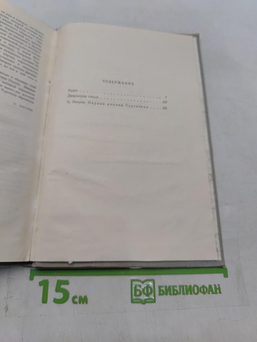 Собрание сочинений. Том второй. Рудин. Дворянское гнездо