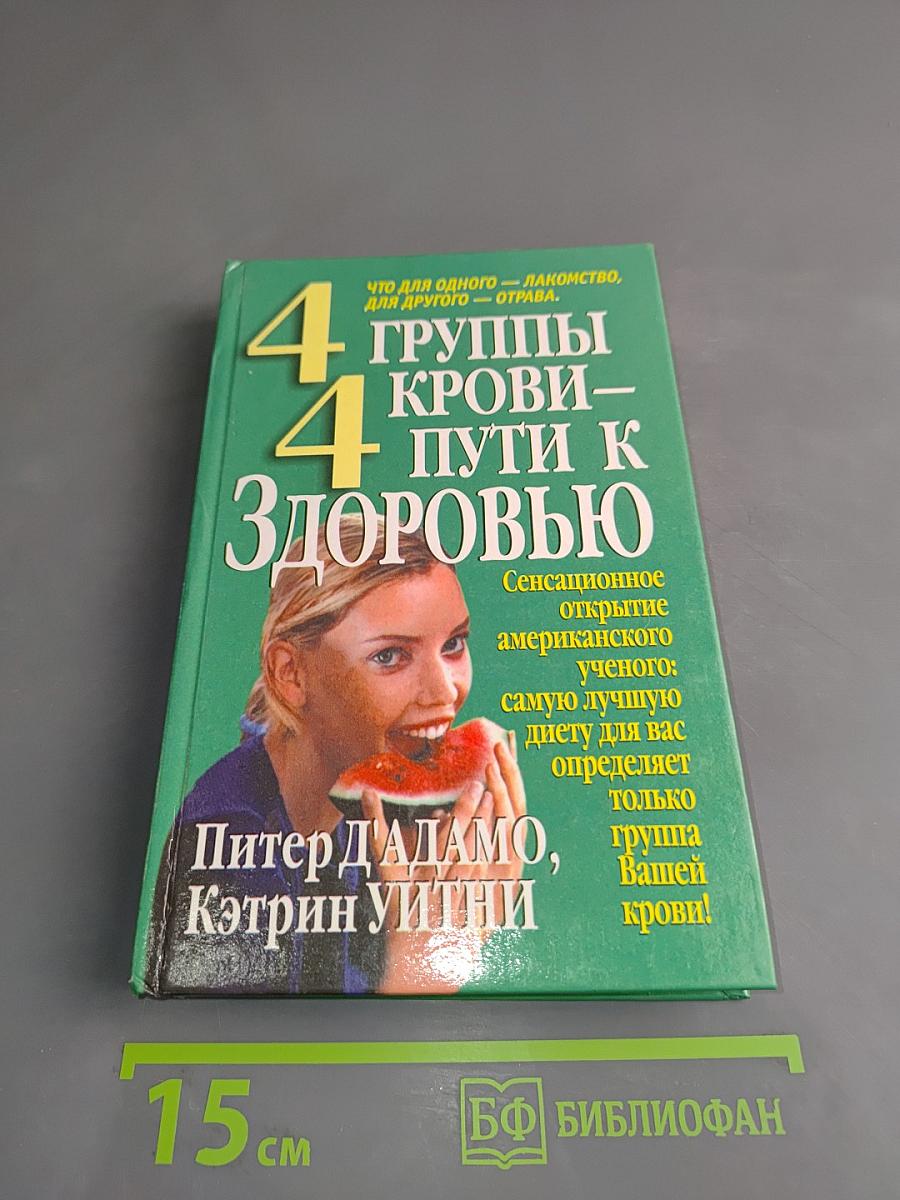 4 группы крови – 4 пути к здоровью