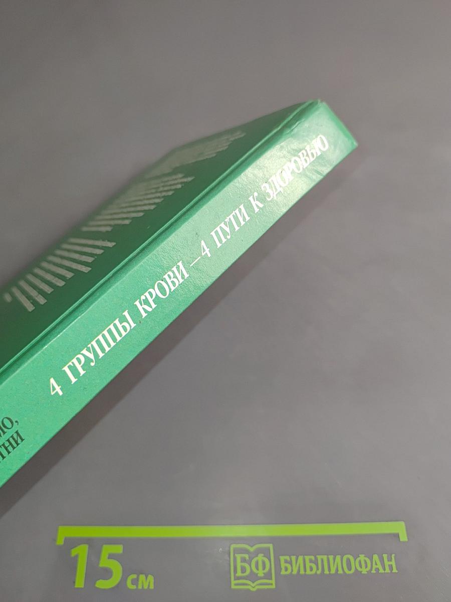 4 группы крови – 4 пути к здоровью