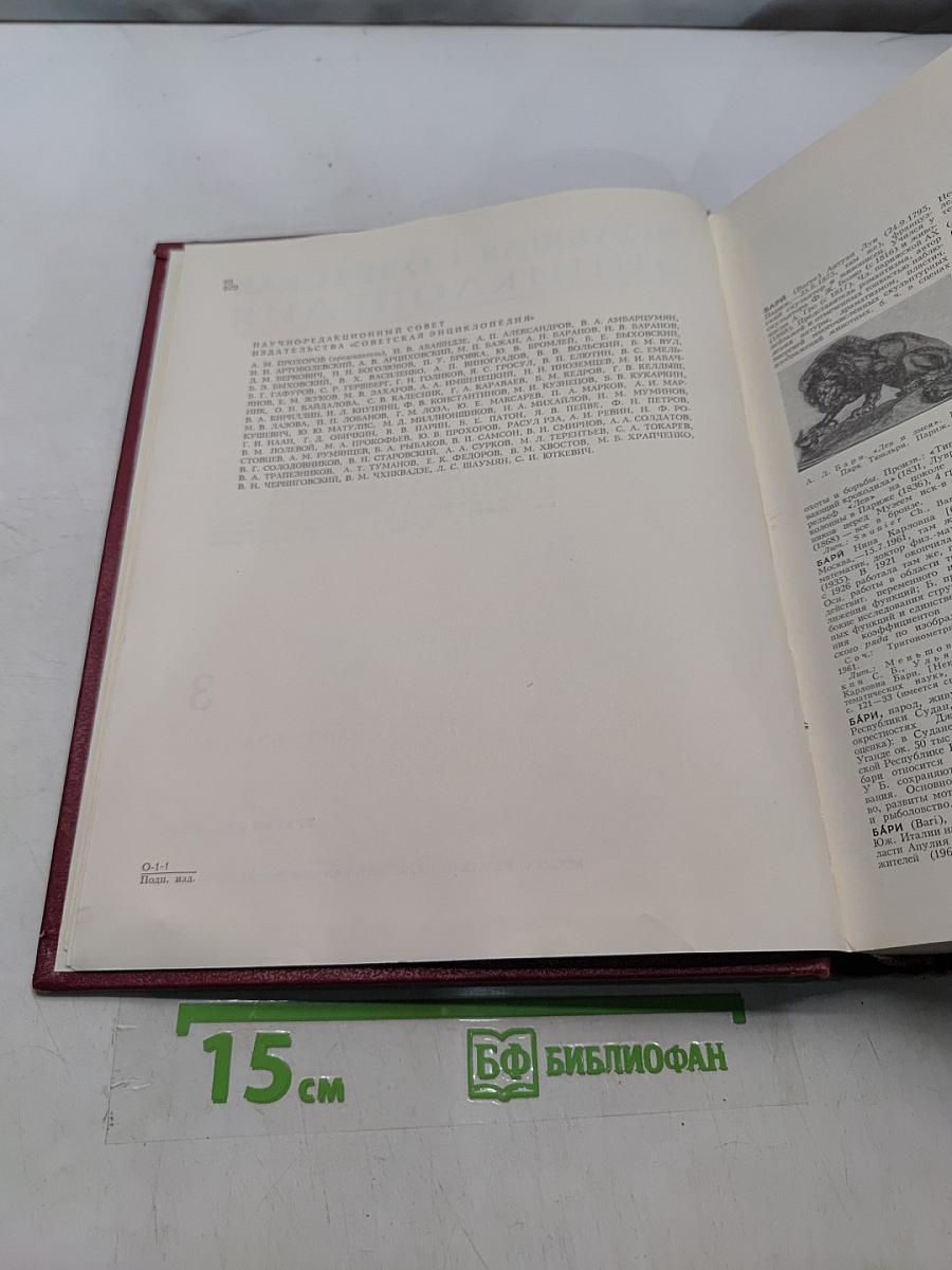 Большая Советская Энциклопедия. Том 3. Бари – Браслет