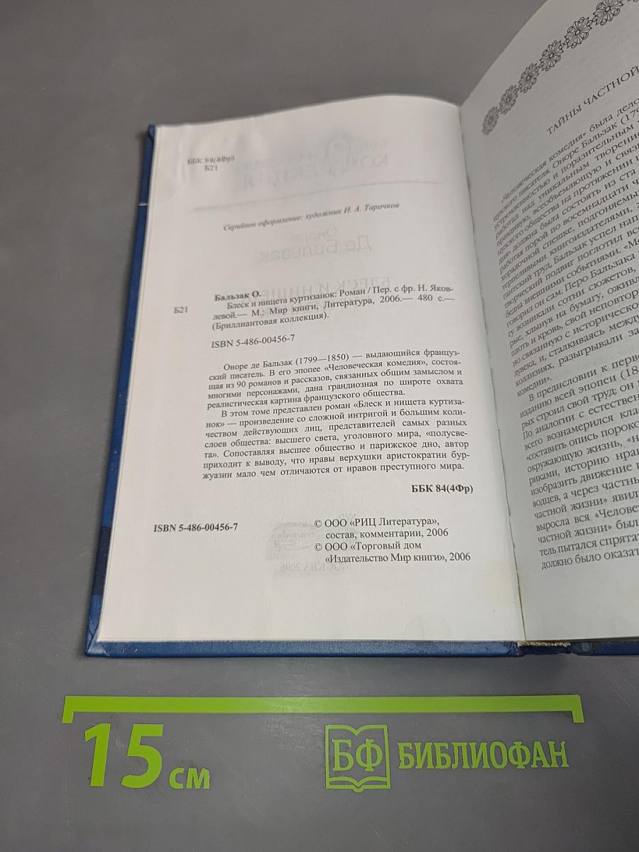 Оноре де Бальзак. Блеск и нищета куртизанок