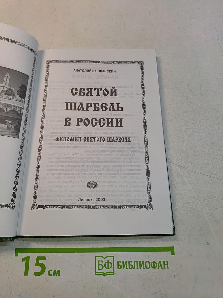 Феномен Святого Шарбеля. Святой Шарбель в России. Книга вторая