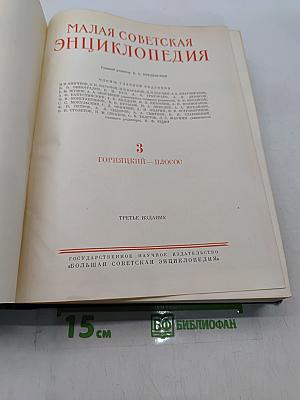 Малая Советская Энциклопедия. Том 3. Горячий ключ — Плоскос