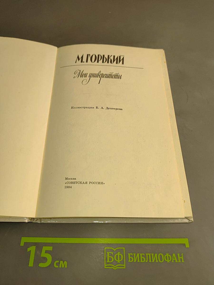 Мои университеты