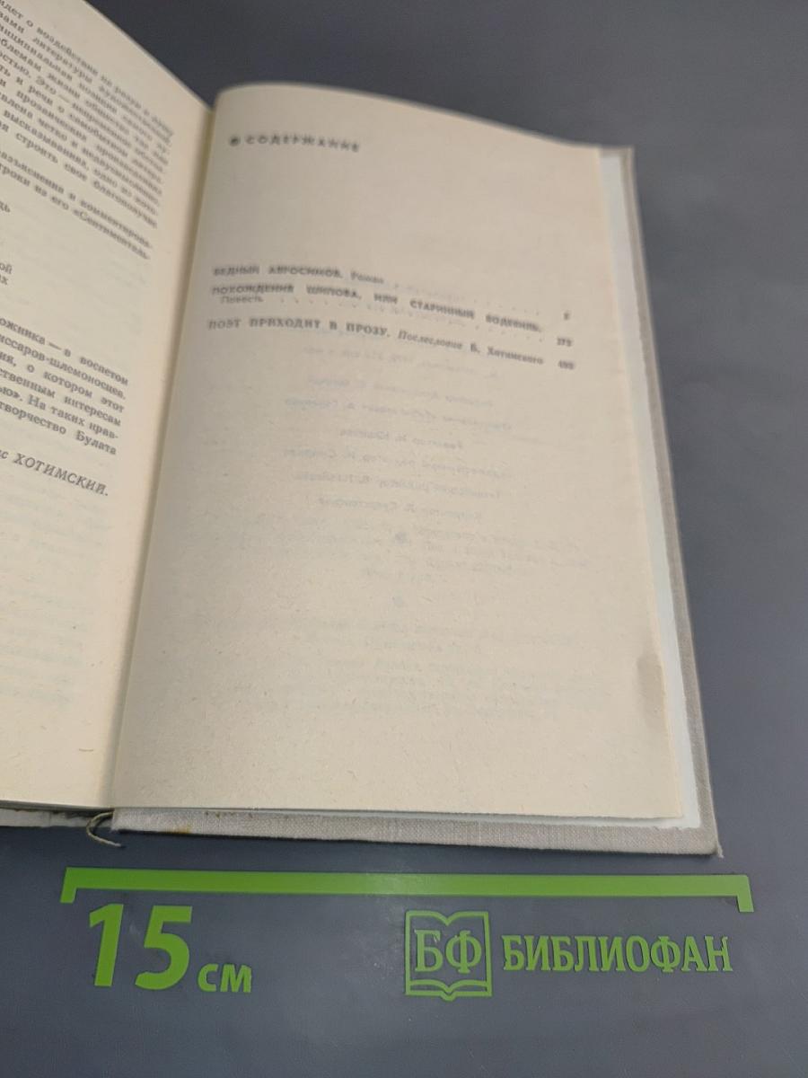 Избранная проза