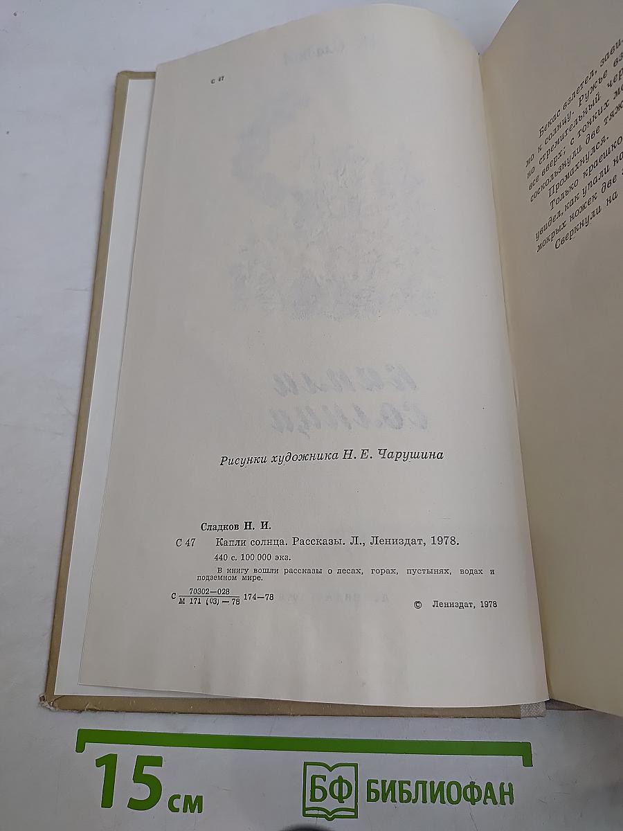 Капли солнца