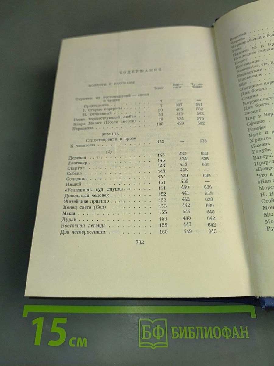 Повести и рассказы. Стихотворения в прозе. Произведения разных годов. Том тринадцатый