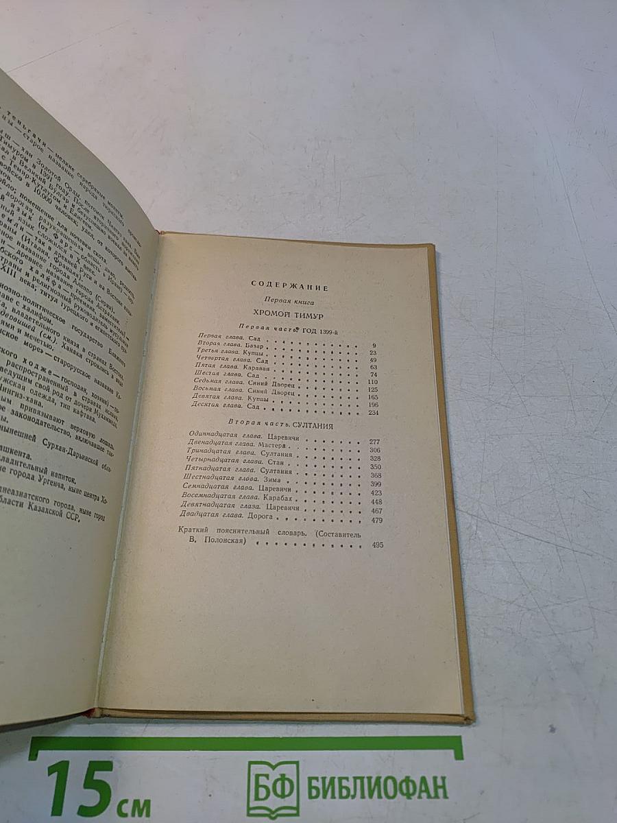 Звёзды над Самаркандом. Первая книга. Хромой Тимур