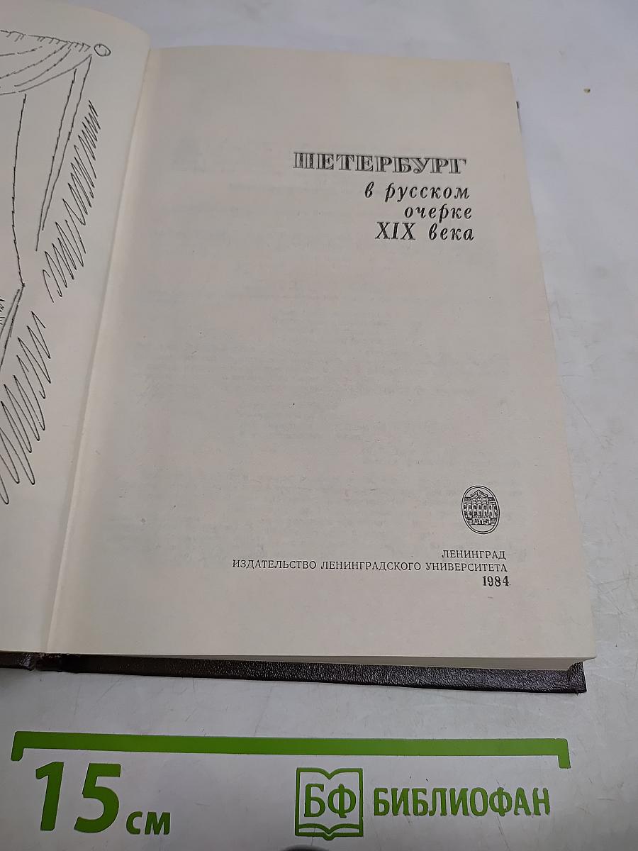 Петербург в русском очерке XIX века