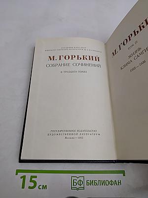 Собрание сочинений в тридцати томах. Том 21. Жизнь Клима Самгина