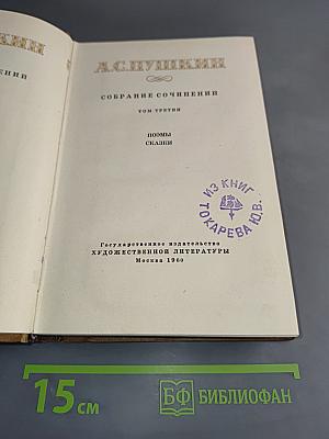 Собрание сочинений. Том третий. Поэмы. Сказки