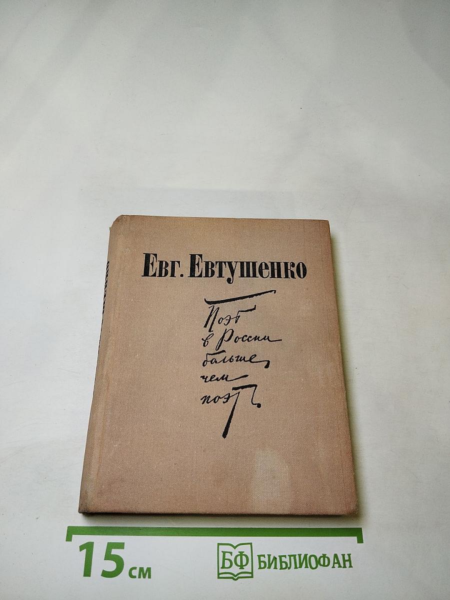 Поэт в России – больше, чем поэт. Четыре поэмы