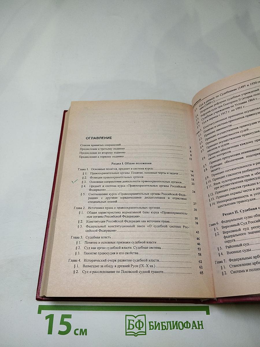 Правоохранительные органы Российской Федерации. Учебник