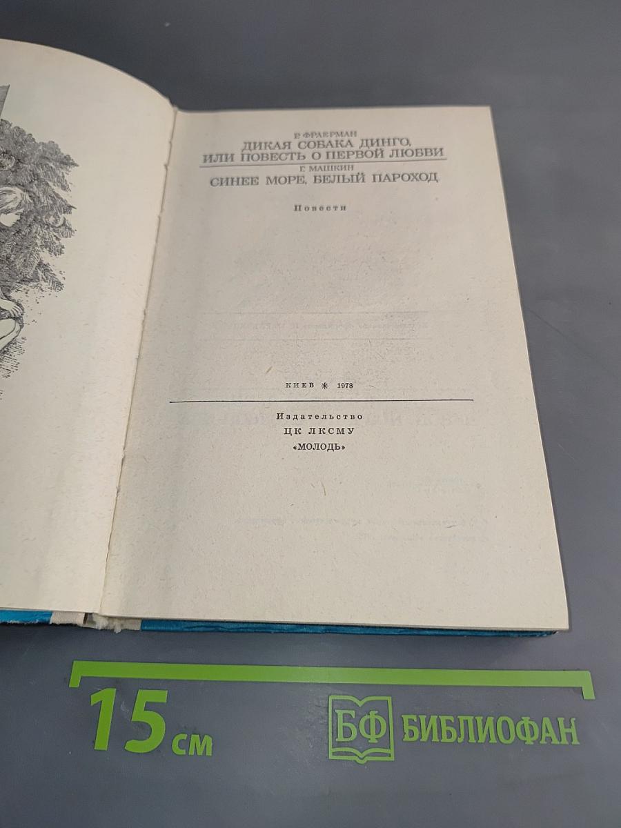 Дикая собака Динго, или Повесть о первой любви. Синее море, белый пароход