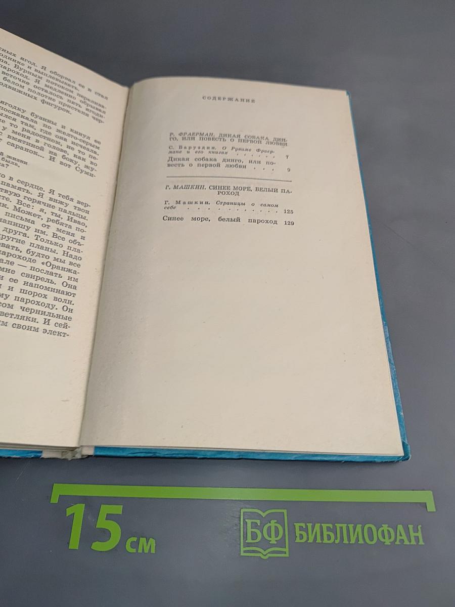 Дикая собака Динго, или Повесть о первой любви. Синее море, белый пароход