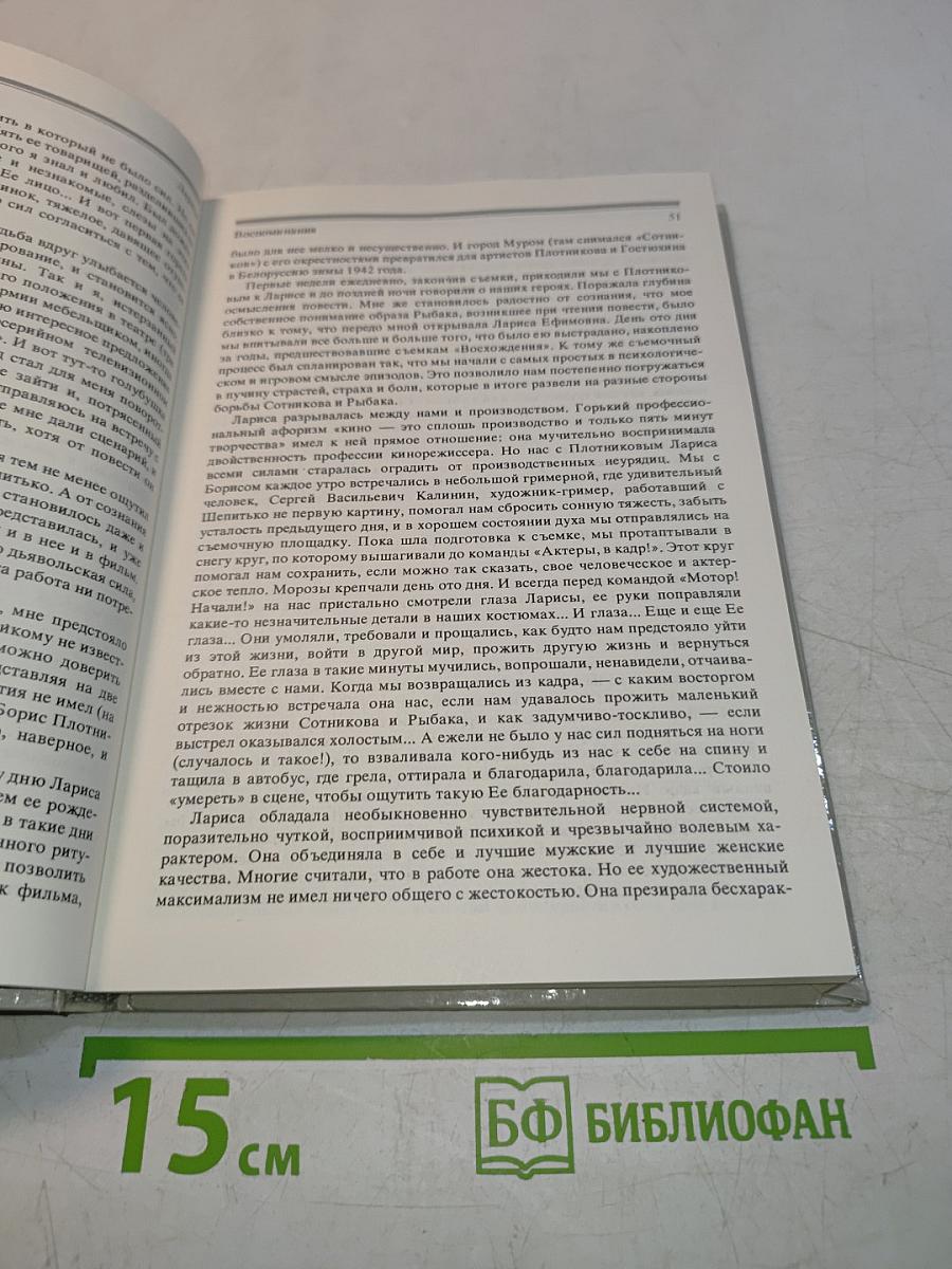 Книга о Ларисе Шепитько