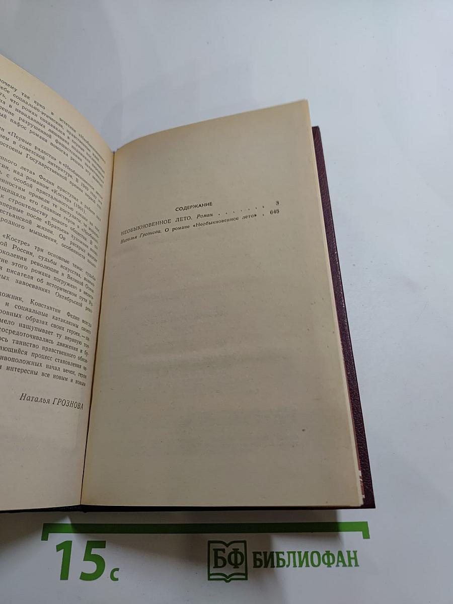 Необыкновенное лето