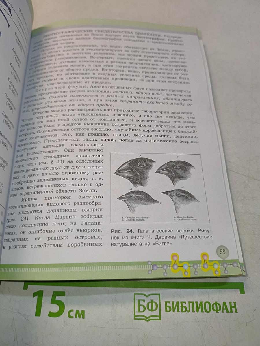 Биология. 11 класс. Учебник для общеобразовательных организаций. Углубленный уровень