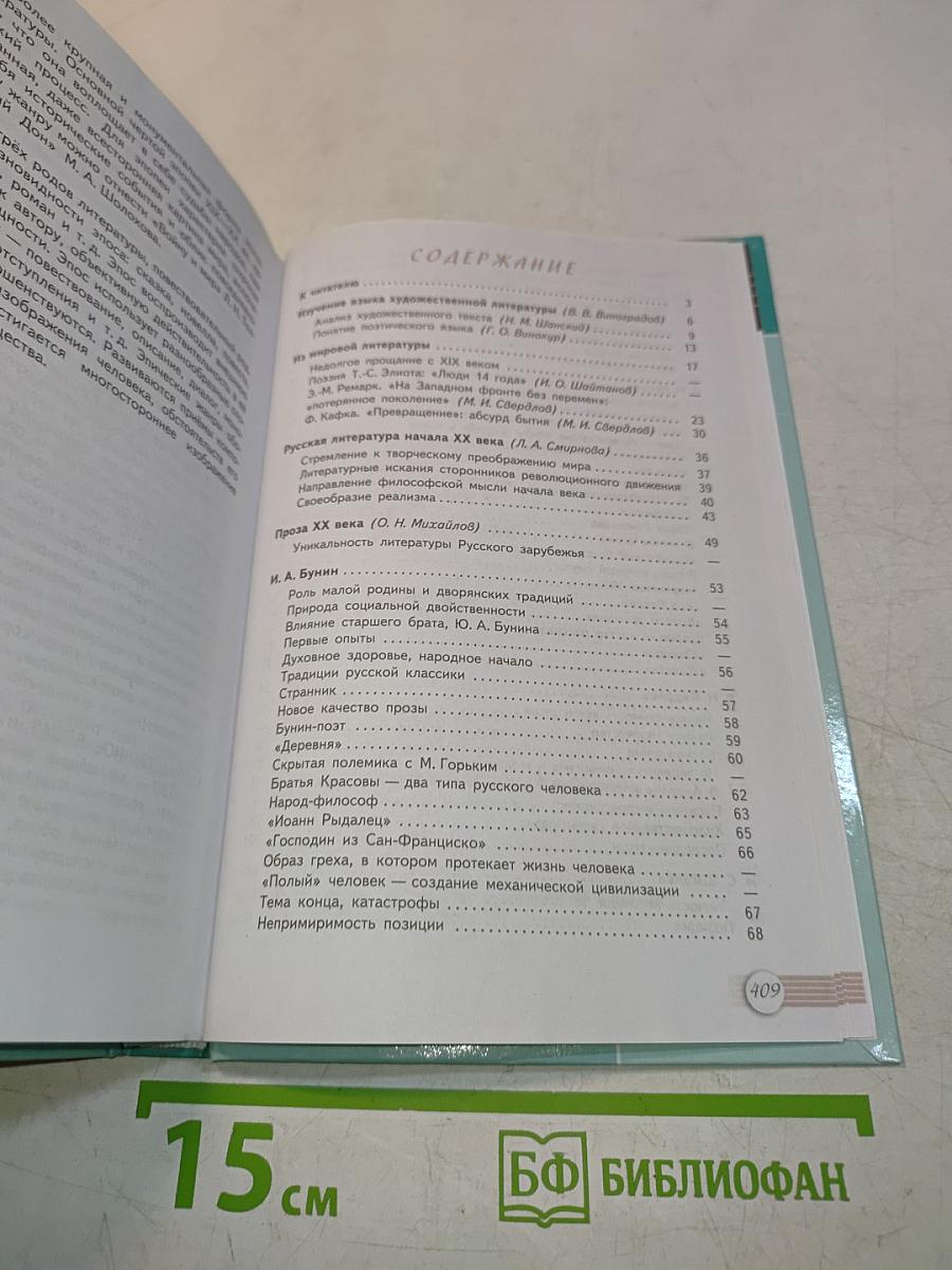 Литература. 11 класс. Часть 1