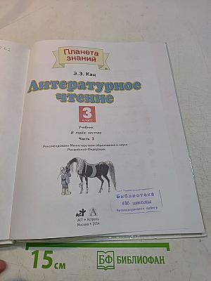 Литературное чтение. 3 класс. Часть 3