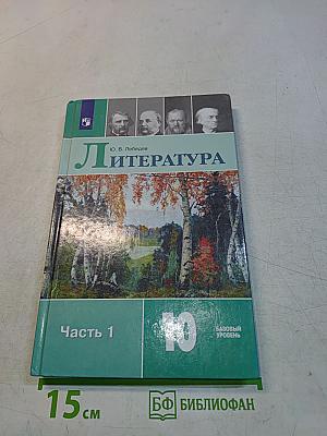 Литература. 10 класс. Часть 1