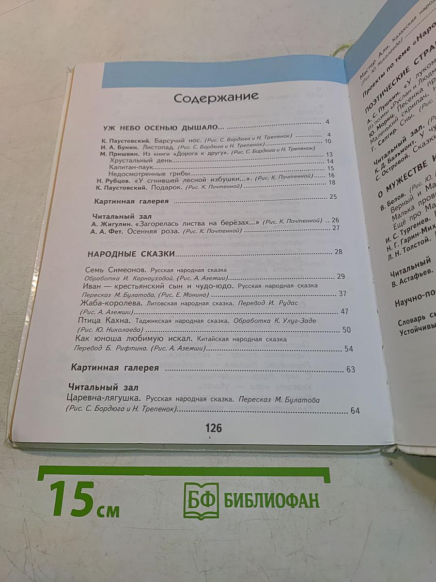 Литературное чтение. 3 класс. Часть 1