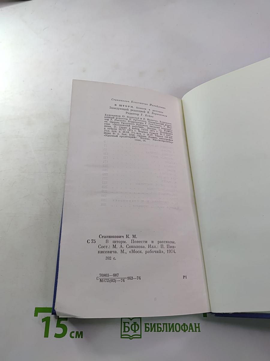 В шторм. Повести и рассказы