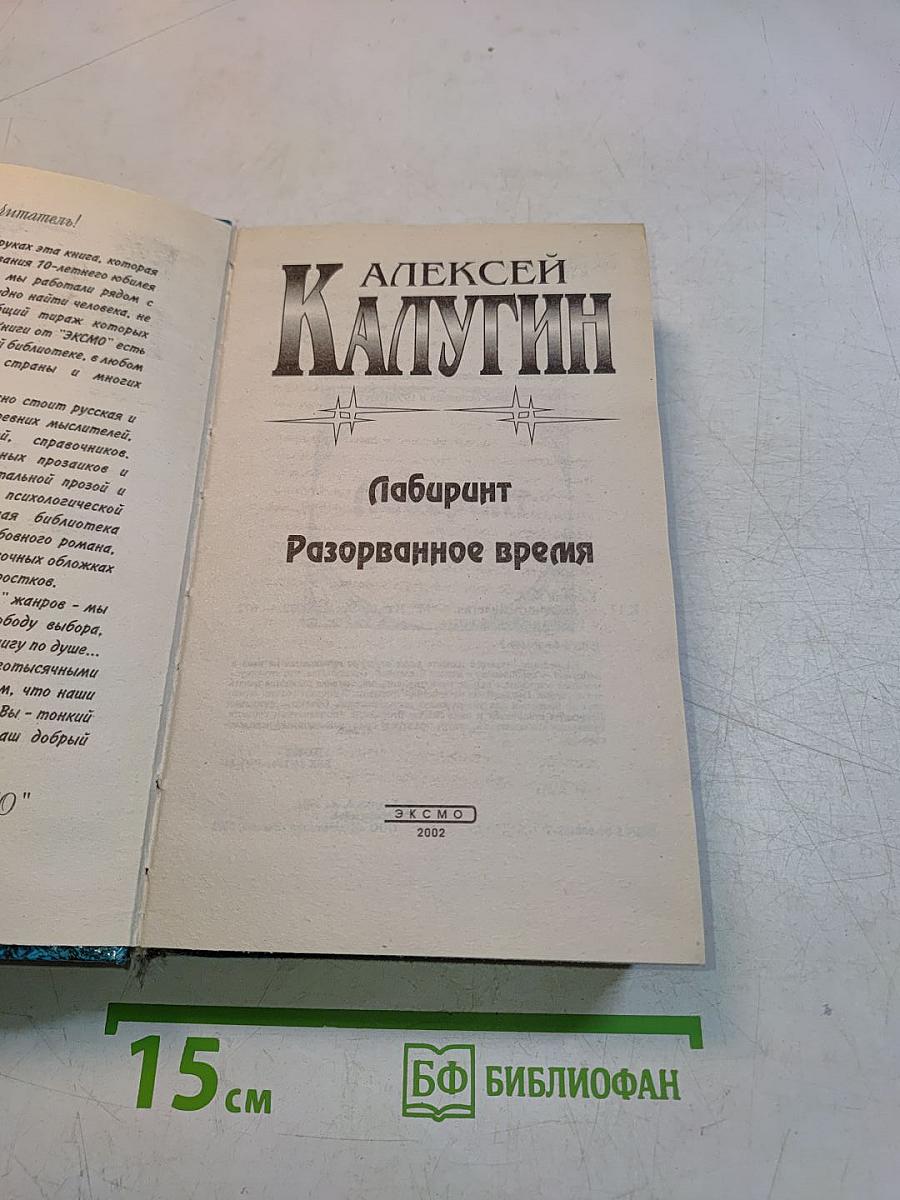 Лабиринт. Разорванное время