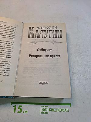 Лабиринт. Разорванное время