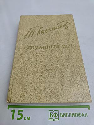Сломанный меч