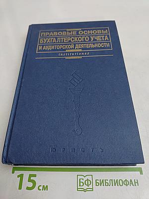 Правовые основы бухгалтерского учета и аудиторской деятельности