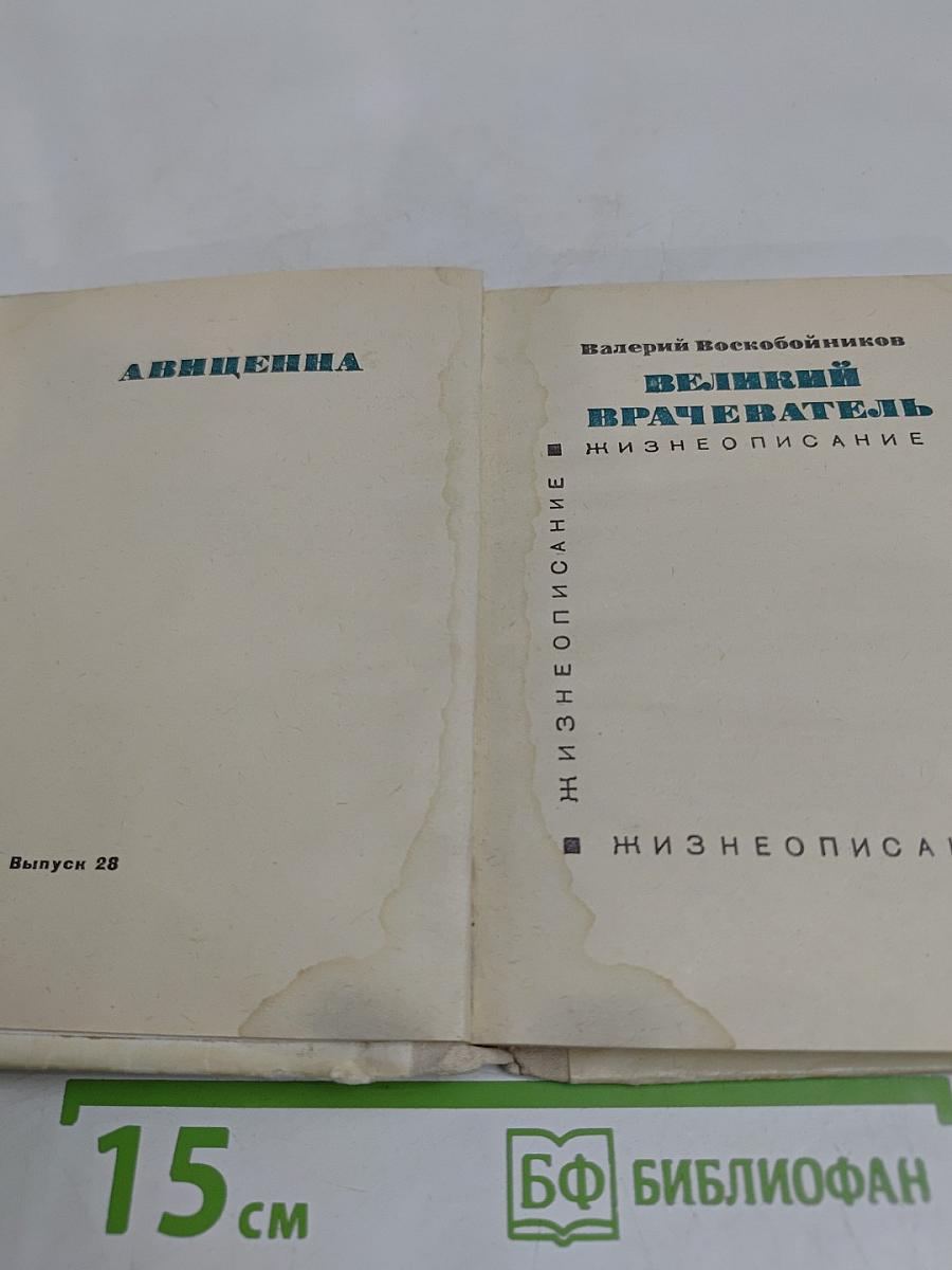 Великий врачеватель. Авиценна
