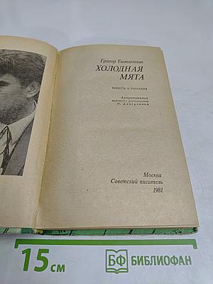 Холодная мята